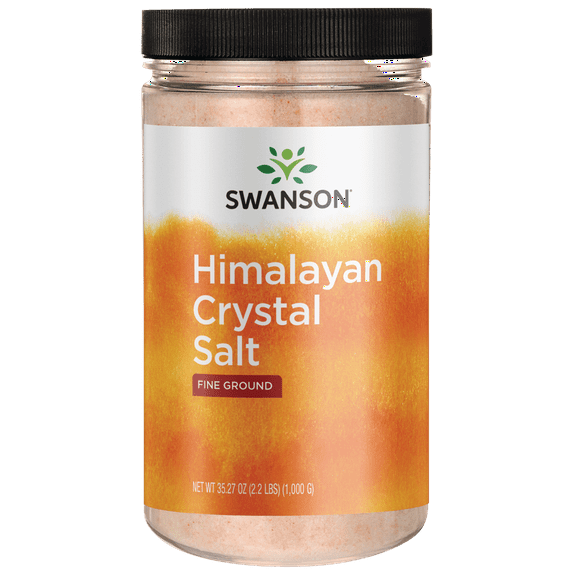 Swanson Himalayan Crystal Salt 35.27 Ounce (1000 g) Salt