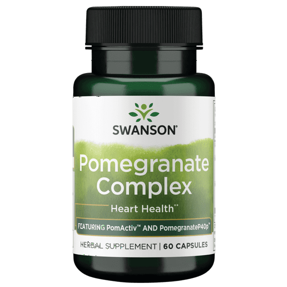 Swanson Pomegranate Punicoside Complex 60 Capsules