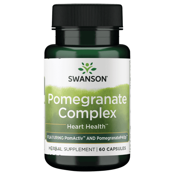 Swanson Pomegranate Punicoside Complex 60 Capsules