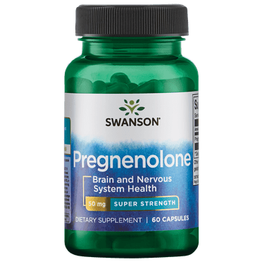 Swanson Pregnenolone - Super Strength 50 mg 60 Capsules