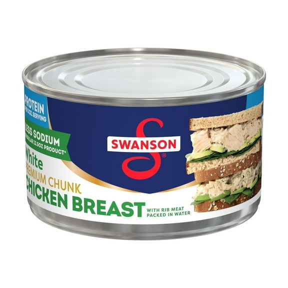 Swanson Premium White Chunk Chicken Breast (Pack of 18)