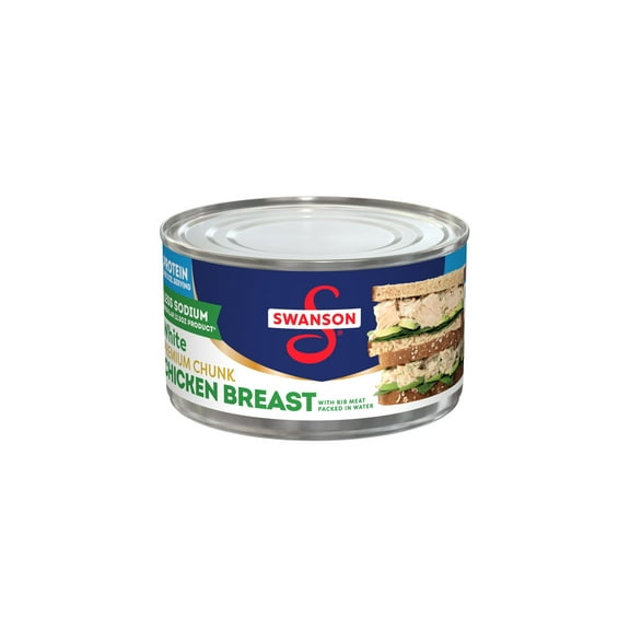 Swanson Premium White Chunk Chicken Breast (Pack of 48)