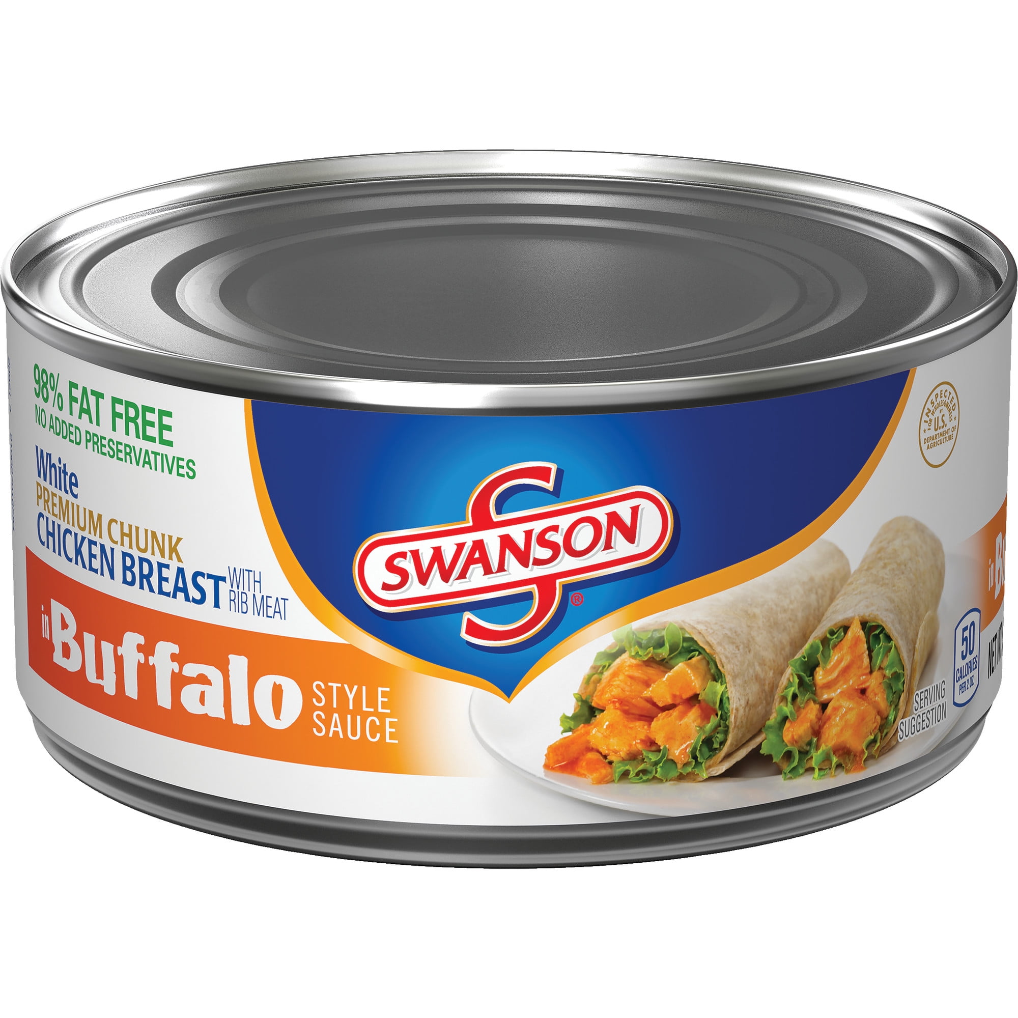 Swanson Premium White Chunk Chicken Breast, in Buffalo Style Sauce, 9.