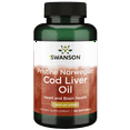 thumbnail image 1 of Swanson Pristine Norwegian Cod Liver Oil 1 G 60 Softgels, 1 of 7