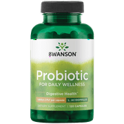 Swanson Probiotic for Daily Wellness 2 Billion Cfu 120 Capsules