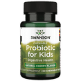 thumbnail image 1 of Swanson Probiotic for Kids - Natural Cherry Flavored 3 Billion Cfu 60 Chewable Tablets, 1 of 6