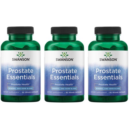 Swanson Prostate Essentials 90 Vegan Caps 3 Pack