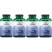 Swanson Prostate Essentials Plus - Features Selenium Select 180 Veg Caps 4 Pack