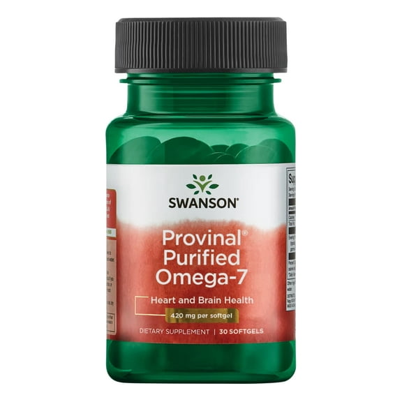 Swanson Provinal Purified Omega-7 420 mg 30 Softgels