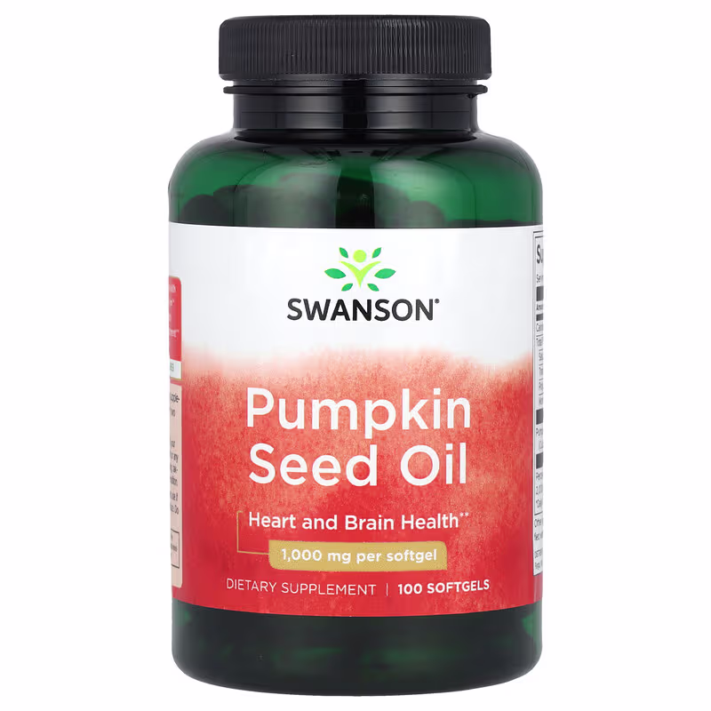 Swanson, Pumpkin Seed Oil, 1,000 mg, 100 Softgels
