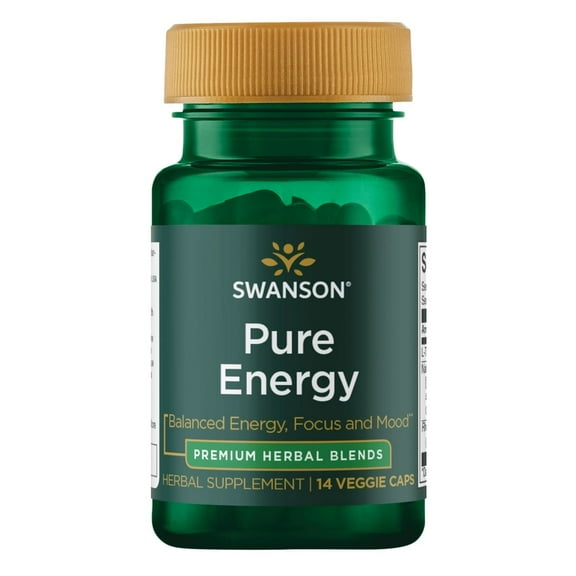 Swanson Pure Energy Trial Size 14 Veggie Capsules