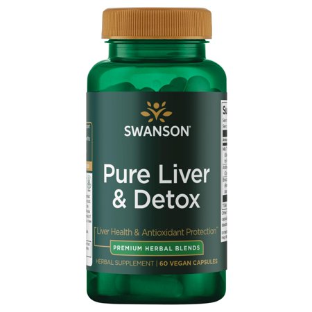 Swanson Pure Liver & Detox 60 Veg Caps