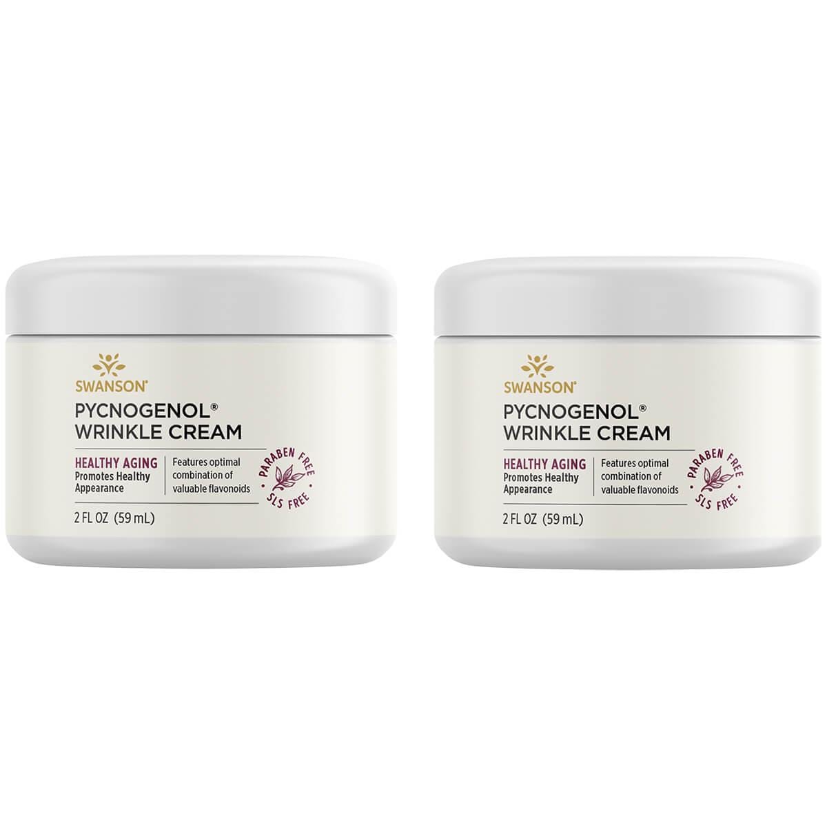 Swanson Pycnogenol Wrinkle Cream 2 fl oz Cream 2 Pack