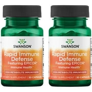 Swanson Rapid Immune Defense Featuring Epicor 500 mg 30 Caps 2 Pack