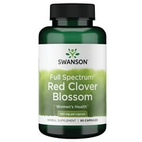 Swanson Red Clover Blossom 430 mg 90 Capsules