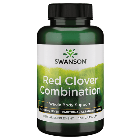 Swanson Red Clover Combination 100 Capsules