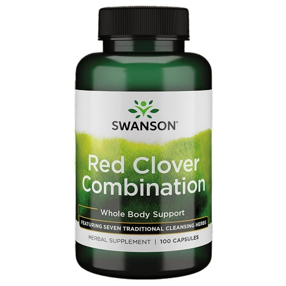 Swanson Red Clover Combination 100 Capsules