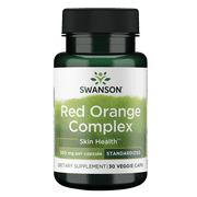 Swanson Red Orange Complex 500 mg 30 Veggie Capsules