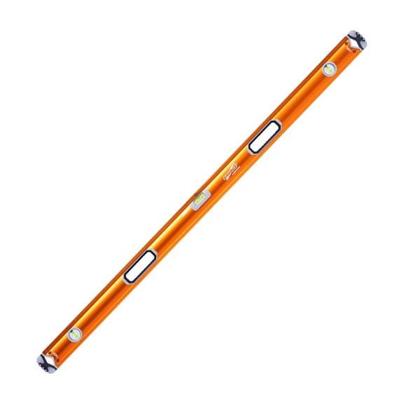 Swanson Savage 48" Anodized Aluminum Pro Grade Box Beam Level Contractor Series with Gelshock End Caps, Model SVB480