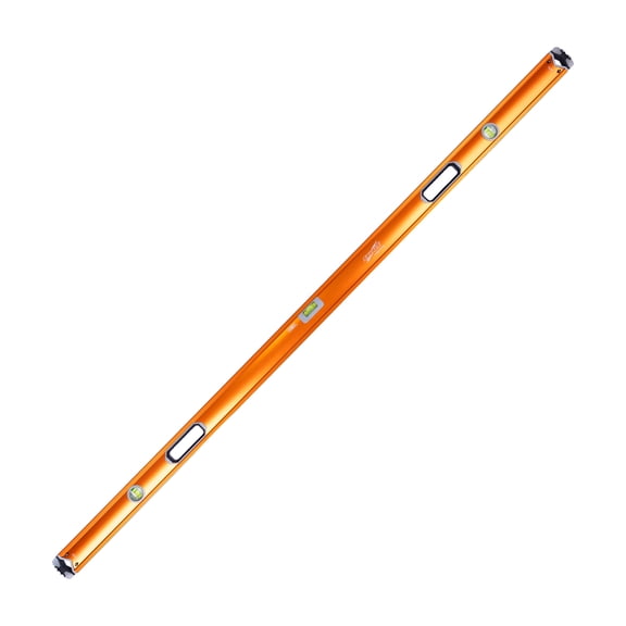 Swanson Savage 72" Anodized Aluminum Pro Grade Box Beam Level Contractor Series with Gelshock End Caps, Model SVB720
