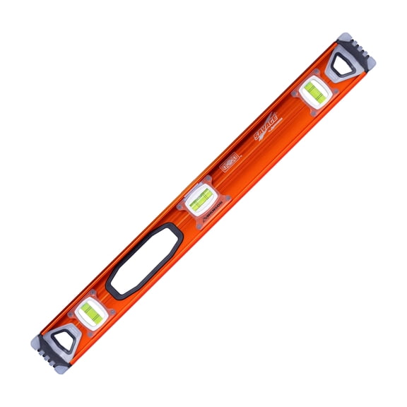 Swanson SAVAGE SVI240 24-Inch Contractor Series I-Beam Level with Gelshock End Caps