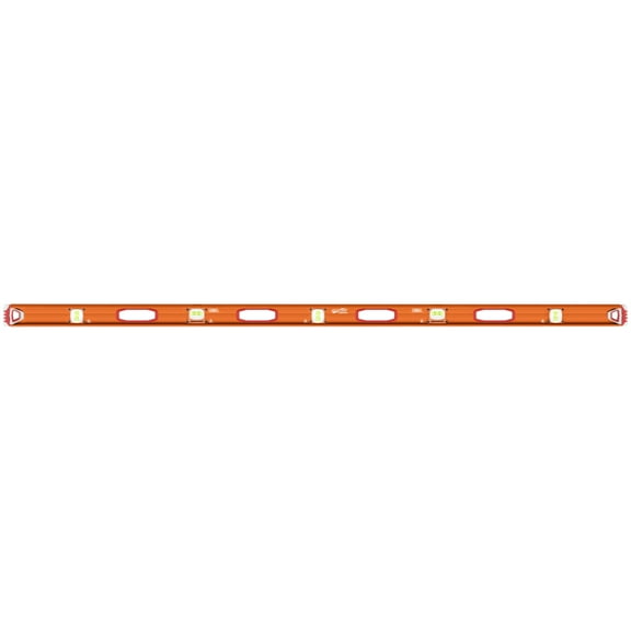 Swanson SAVAGE SVI78M 78-Inch Contractor Series Magnetic I-Beam Level with Gelshock End Caps