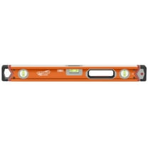 Swanson SAVAGE SVLB24 24-Inch Lighted Box Beam Level with Supershock End Caps