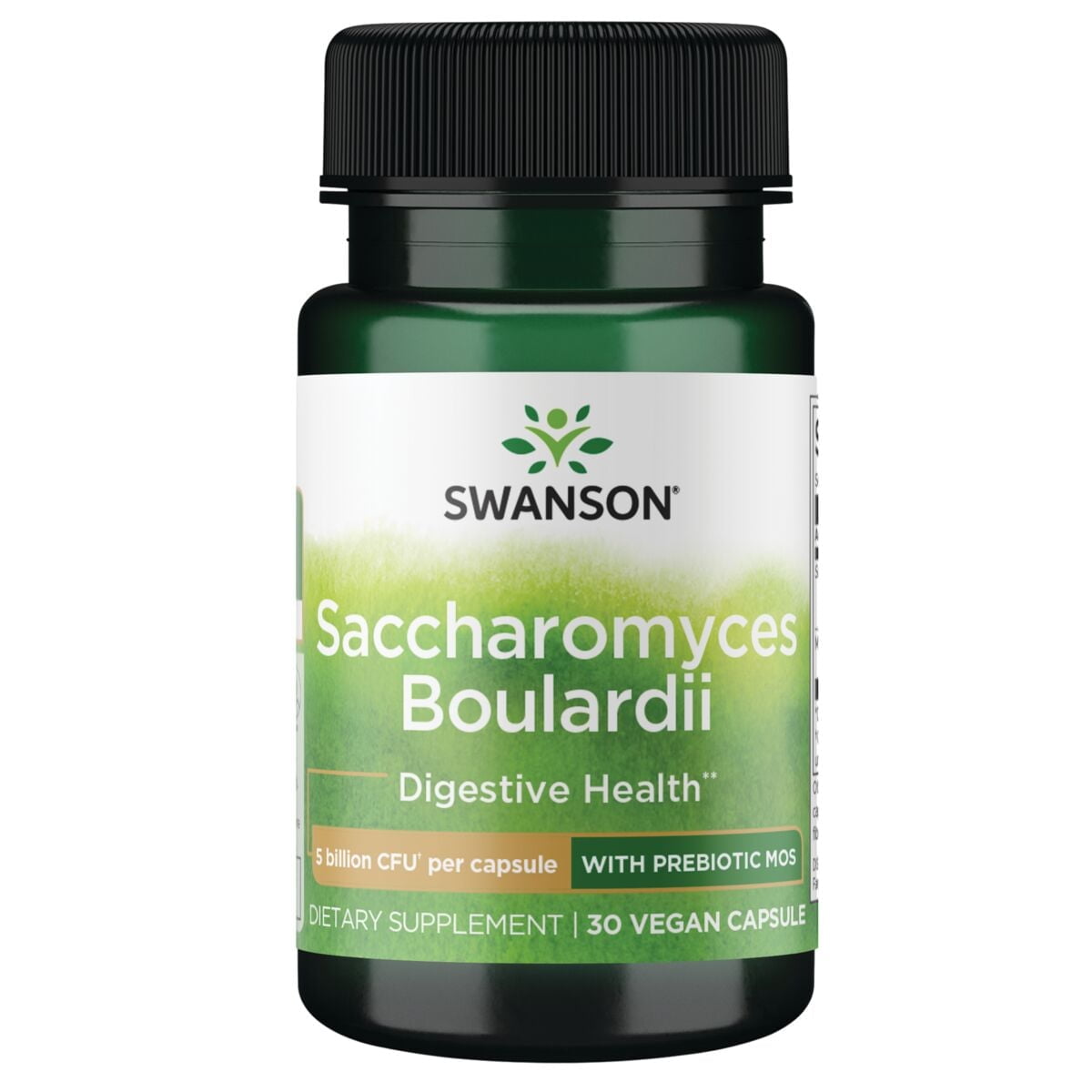 Swanson Saccharomyces Boulardii 5 Billion CFU Veggie Capsules Supports ...