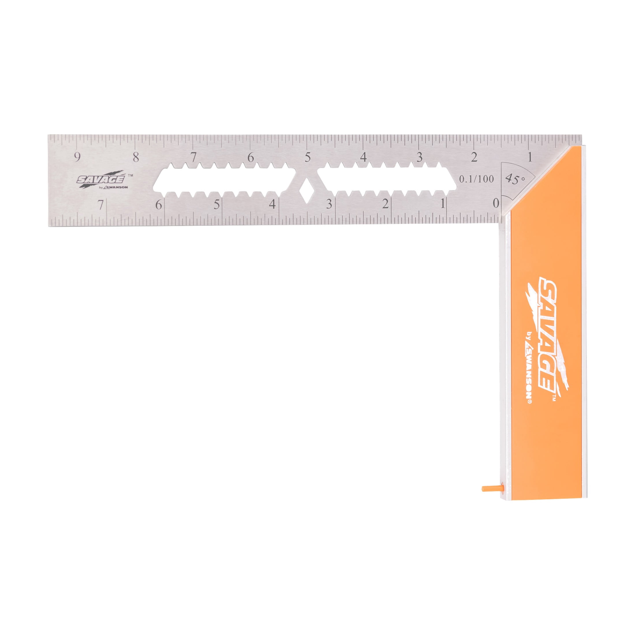 Swanson Savage 10 inch Try Square with Stainless Steel Blade Scribe Bar, Model SVR149