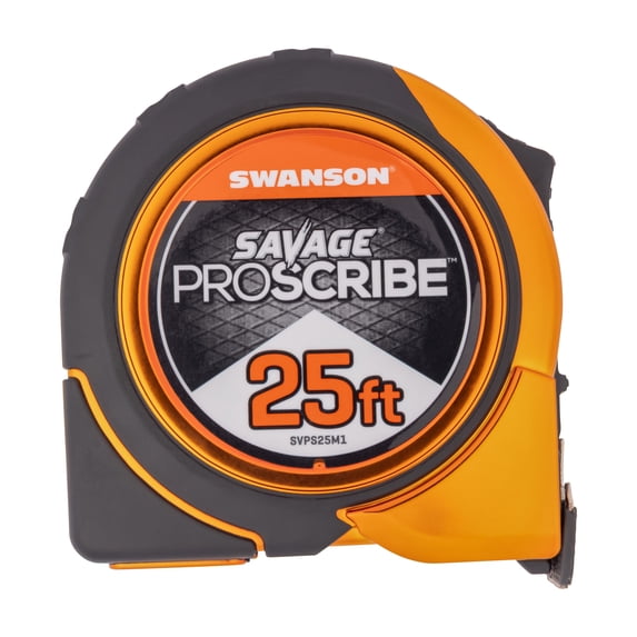 Swanson Savage 25-Foot Pro Scribe Magnetic Measuring Tape, Model SVPS25M1