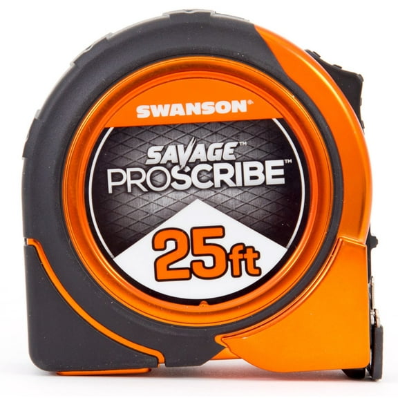 Swanson Savage 25-Foot Pro Scribe Magnetic Measuring Tape, Model SVPS25M1