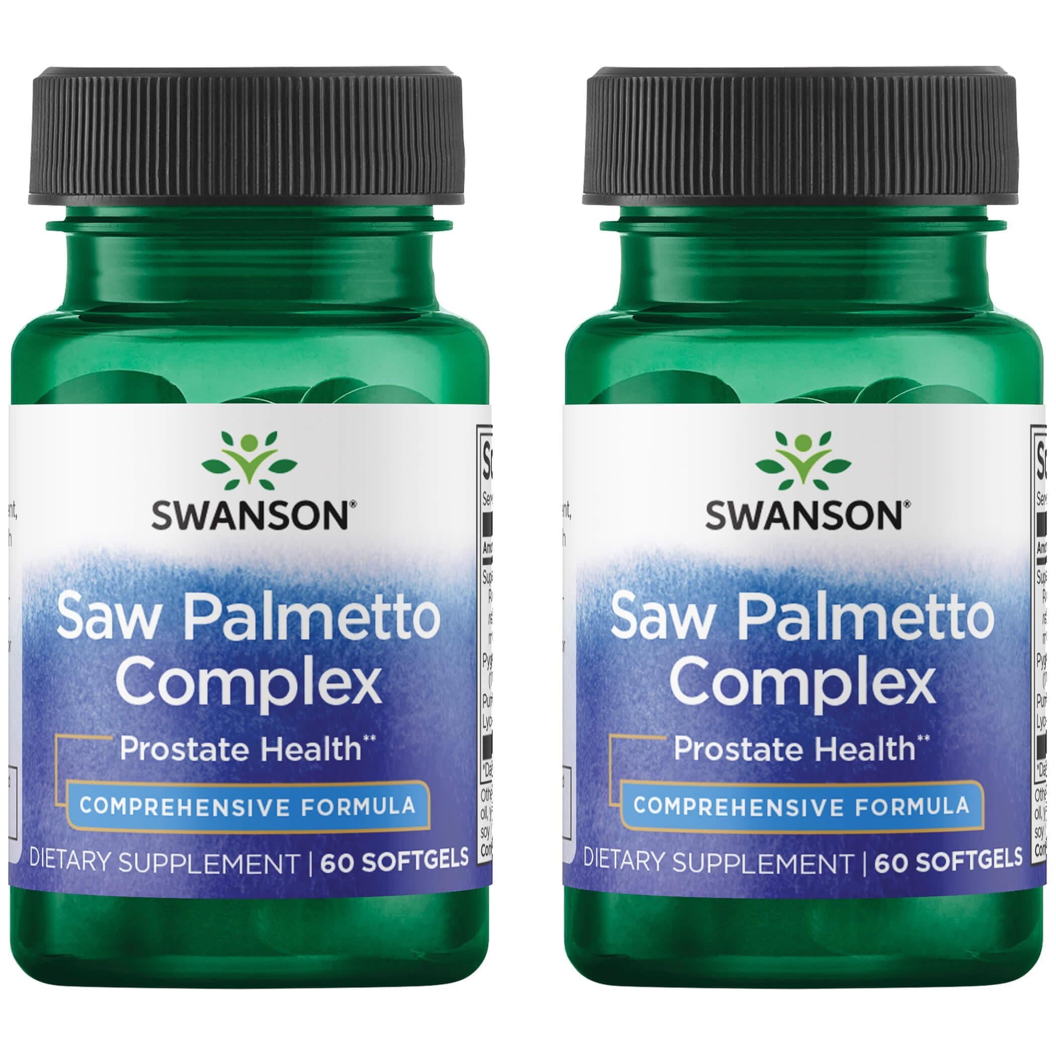 Swanson Saw Palmetto Complex 60 Sgels 2 Pack