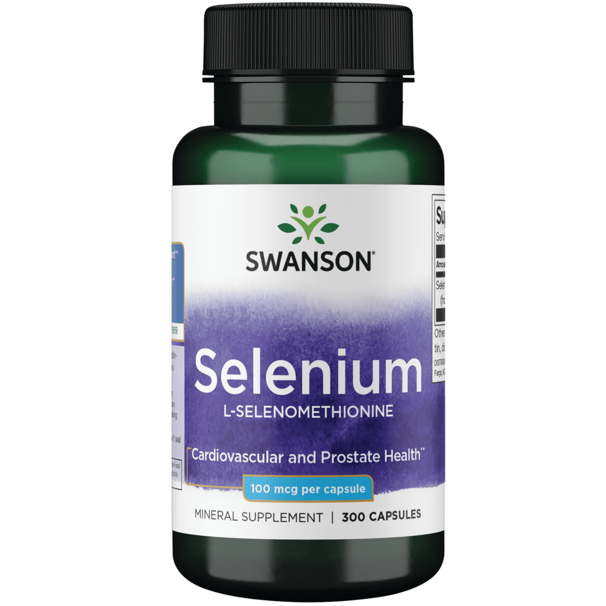 Swanson Selenium L-Selenomethionine 100 Mcg 300 Capsules