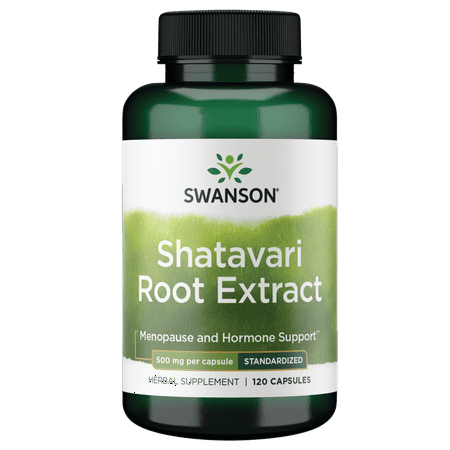 Swanson Shatavari Ayurvedic Female Rejuvenator 500 mg 120 Capsules