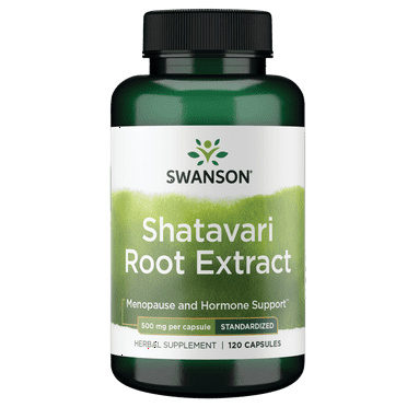Swanson Shatavari Ayurvedic Female Rejuvenator 500 mg 120 Capsules