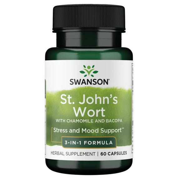 Swanson St. John's Triple Complex 60 Capsules