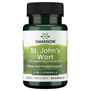 Swanson St. John's Triple Complex 60 Capsules
