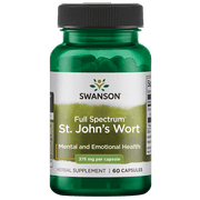Swanson St. John's Wort 375 mg 60 Capsules