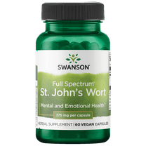Swanson St. John's Wort 375 mg 60 Capsules