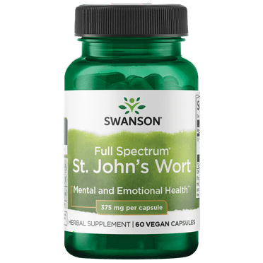 Swanson St. John's Wort 375 mg 60 Capsules