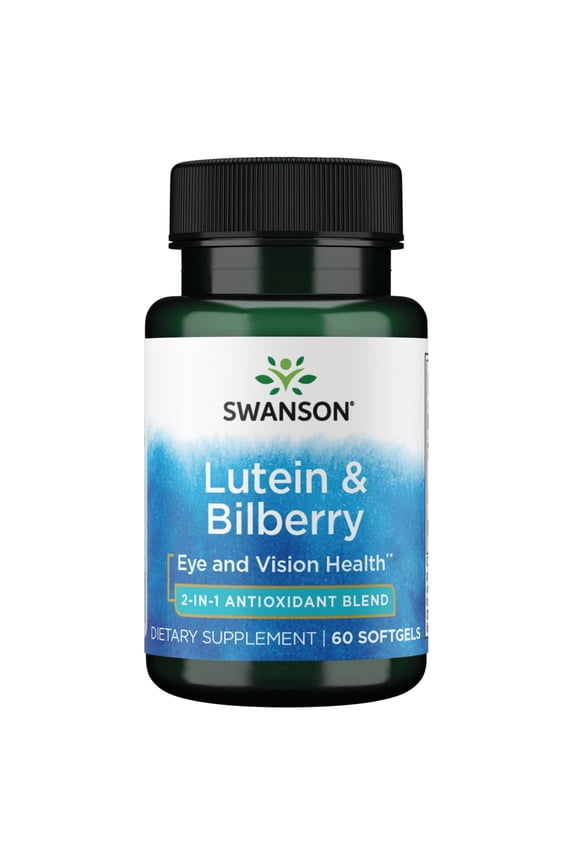 Standardized Lutein and Bilberry 60 Softgels