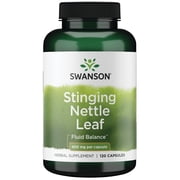 Swanson Stinging Nettle Leaf Capsules, 400 mg, 120 Count
