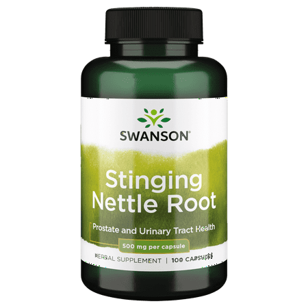 Swanson Stinging Nettle Root Capsules, 500 mg, 100 Count