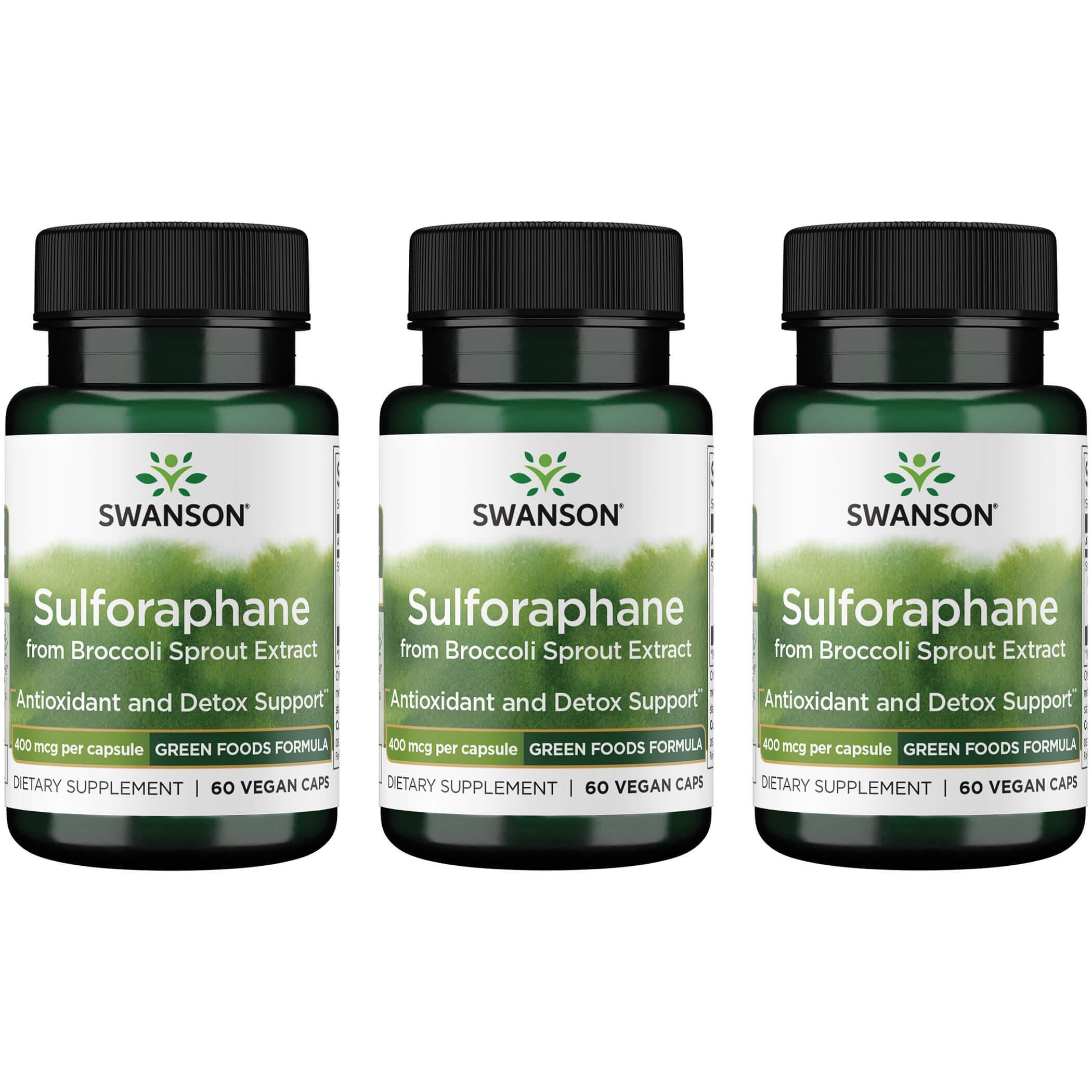 Swanson Sulforaphane Broccoli Sprout Extract Supporting Cellular GI Swanson Sulforaphane Broccoli Sprout Extract Supporting Cellular GI