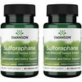 thumbnail image 1 of Swanson Sulforaphane - Broccoli Sprout Extract Supporting Cellular, GI Tract, and Liver Health - Natural Supplement Standardized to 0.4% Sulforaphane - (60 Veggie Capsules, 400mcg Each) (2 Pack), 1 of 8