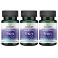 thumbnail image 1 of Swanson Sunactive Iron - Non-Irritating 15 mg 90 Caps 3 Pack, 1 of 6