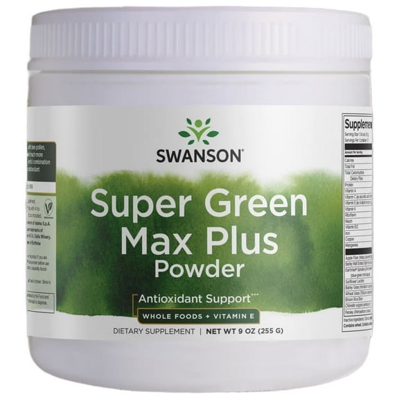 Swanson Super Green Max Plus 9 oz Powder