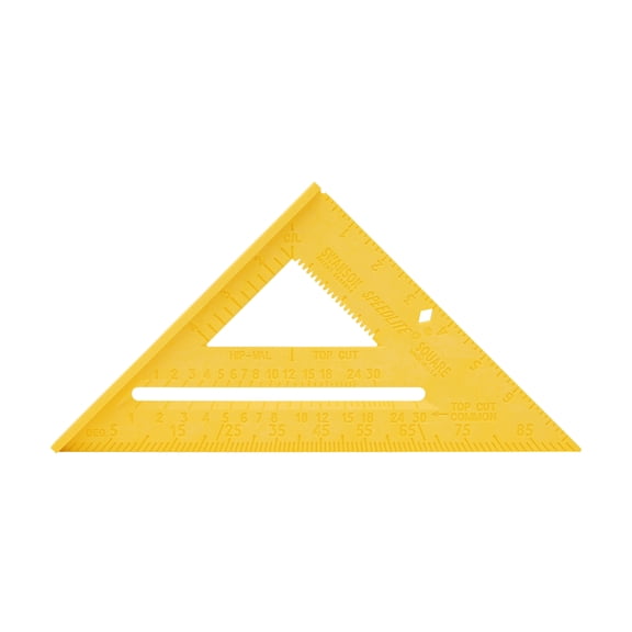 Swanson T0119 8-Inch Speedlite Square Yellow Composite
