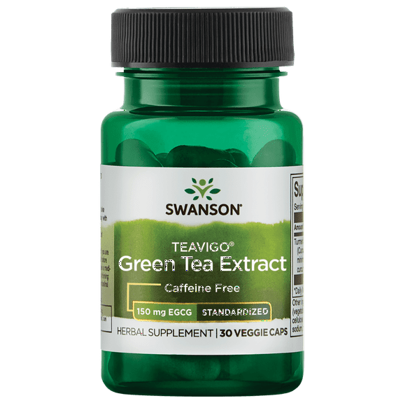 Swanson Teavigo Green Tea Extract 30 Veggie Capsules