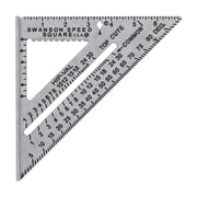 Swanson Tool Co 7" Aluminum Speed Square with Blue Book, Layout & Rafter Square, Model S0101